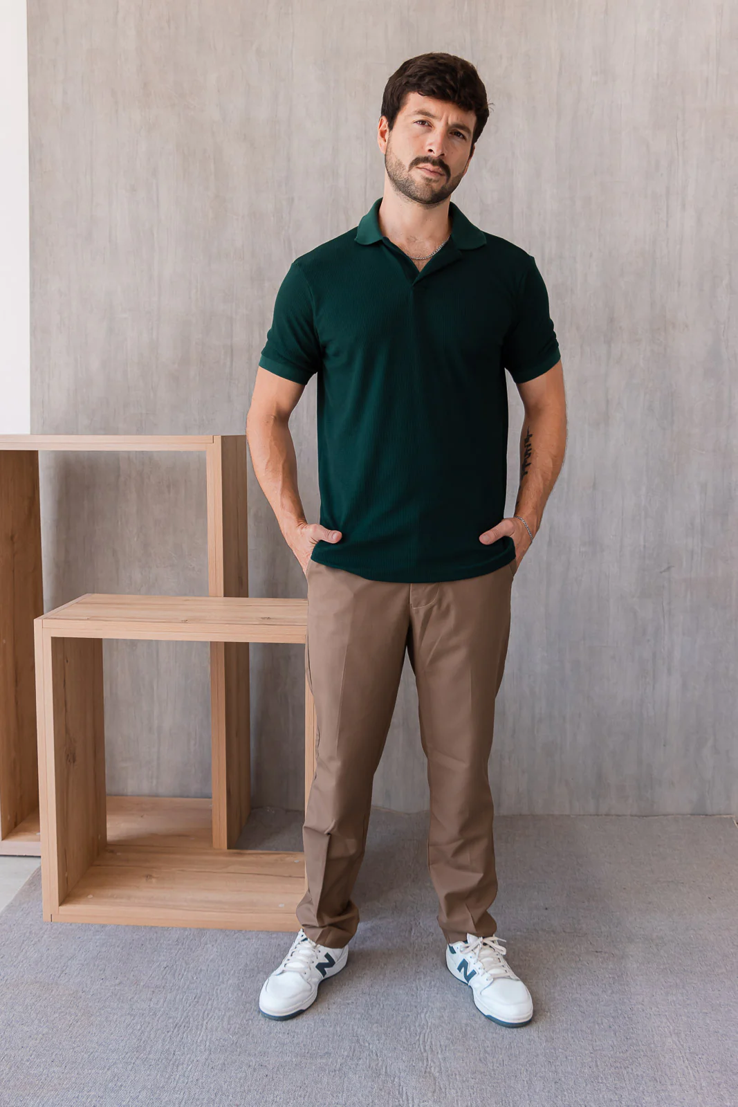 Polo Verde Casual